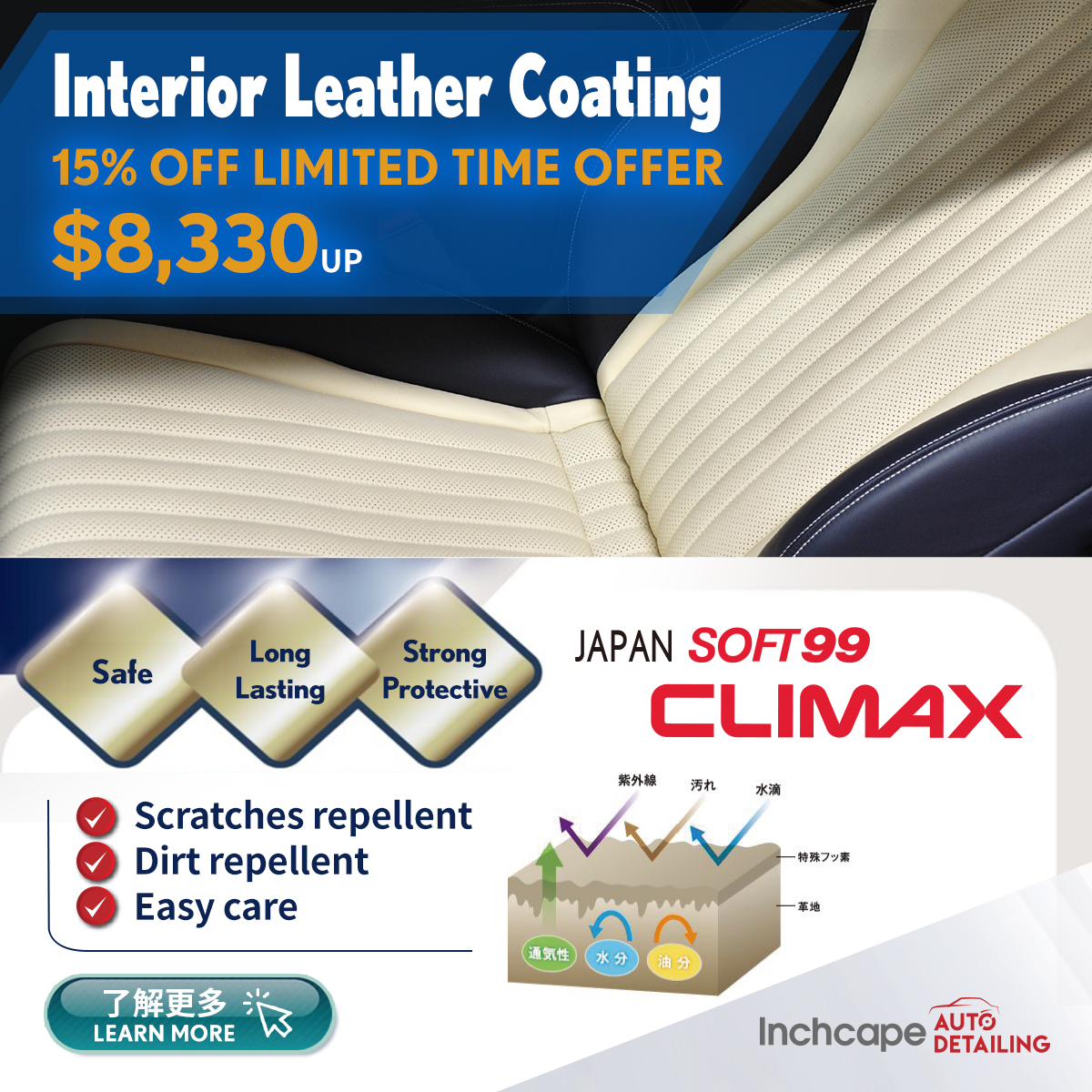 Interior Leather Coating